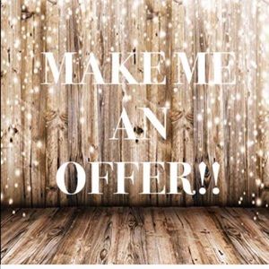 Open to reasonable offers!!